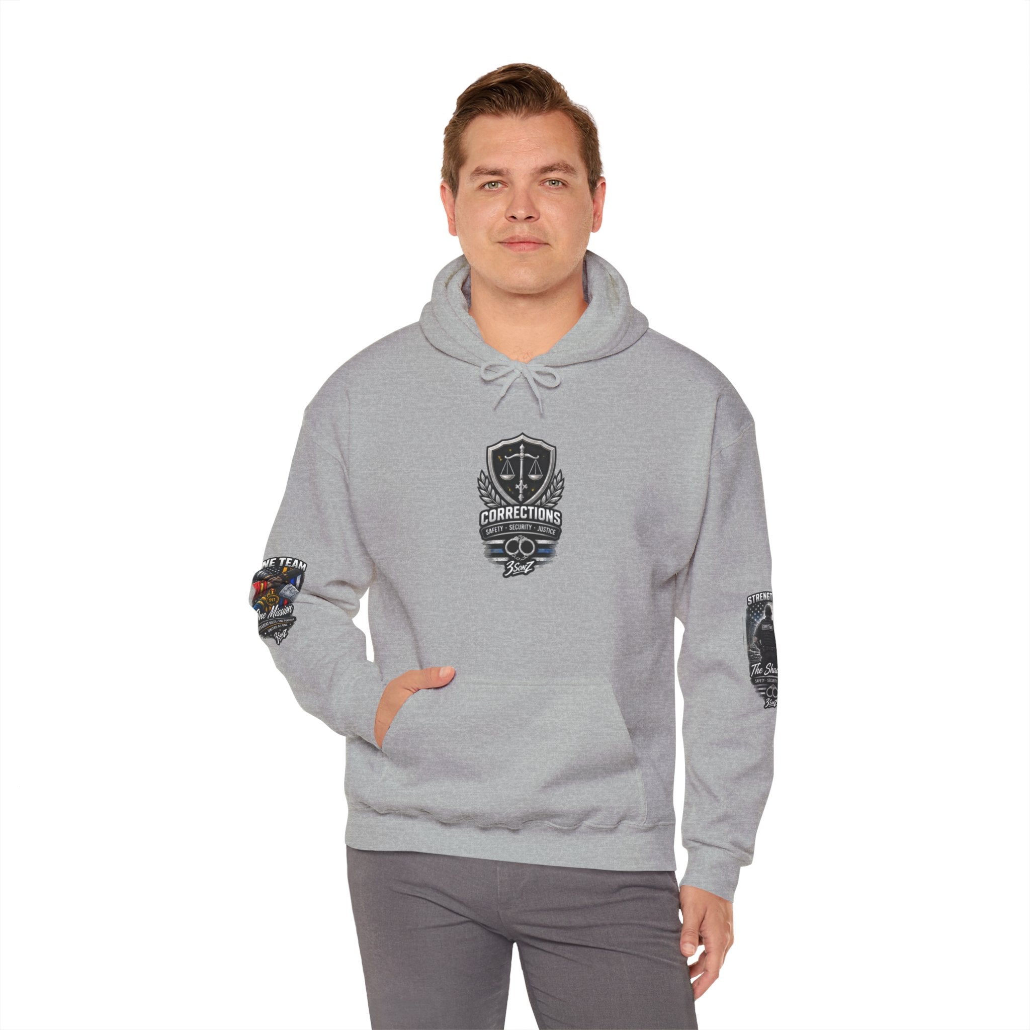 Corrections Department Shield Hoodie