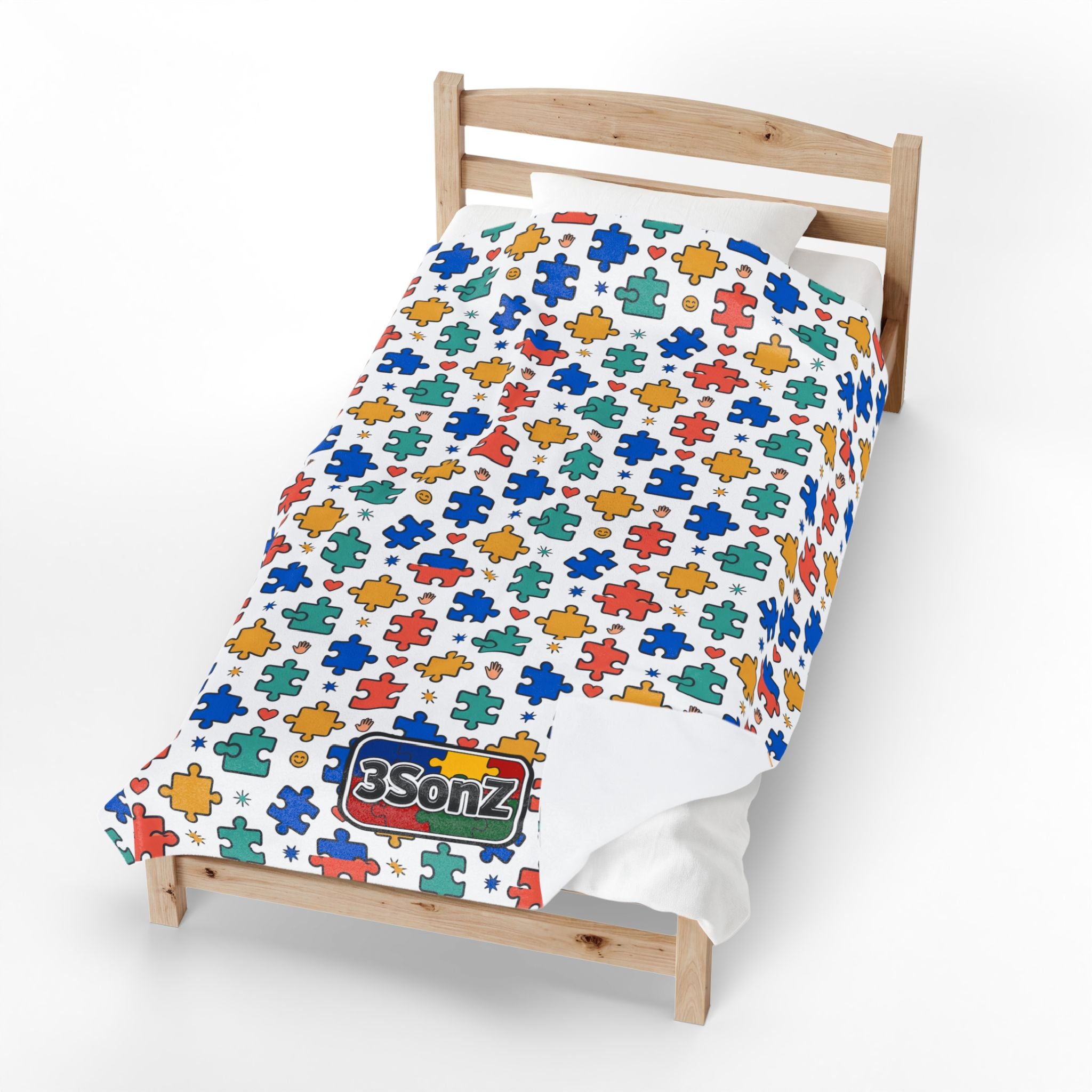 3SonZ Autism Line blanket