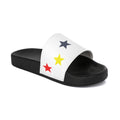 Multicolor Star Pattern Women's Slide Sandals | Colorful Stars Slides