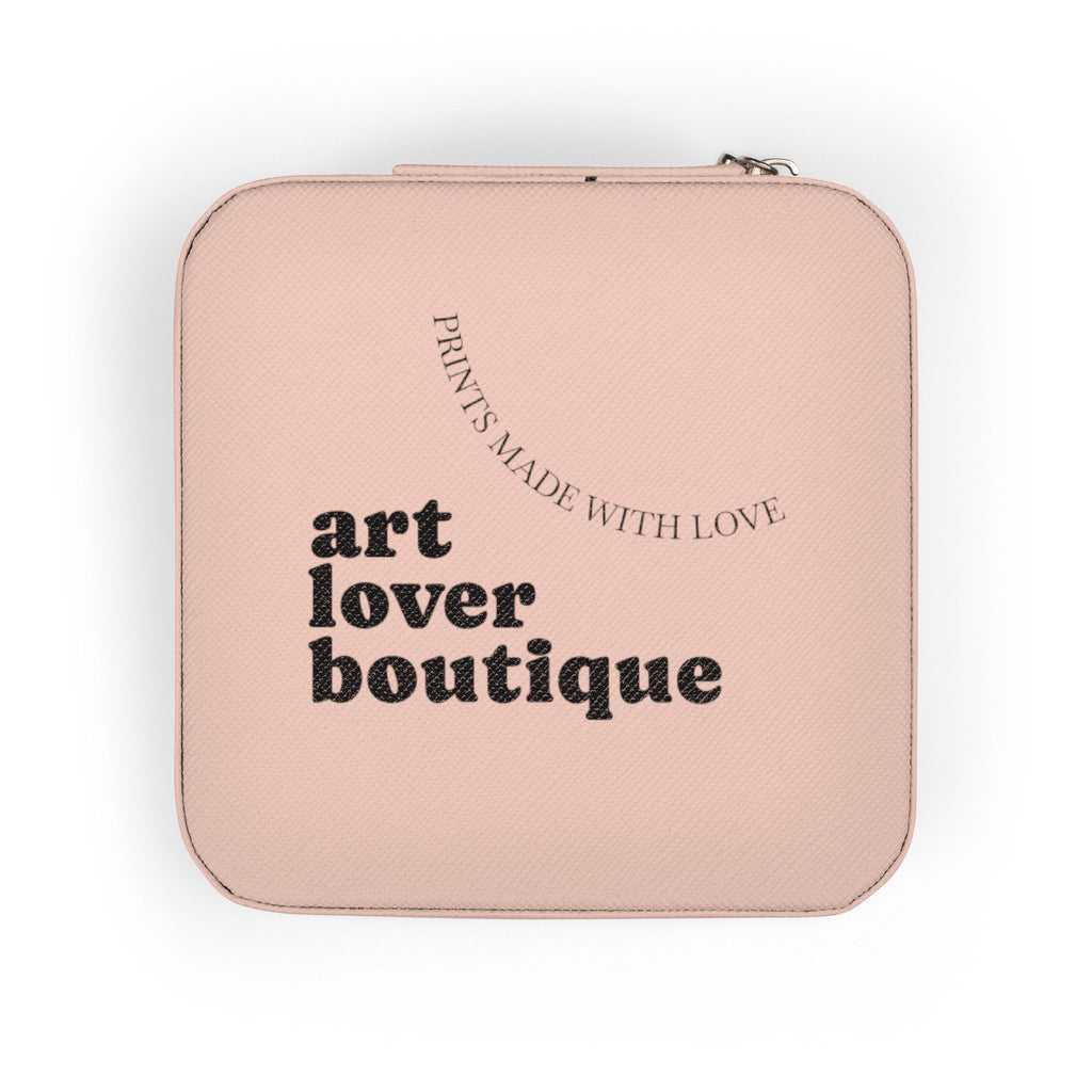 art lover boutique Jewelry Travel Case | Compact Jewelry Organizer, Ring & Earring Storage