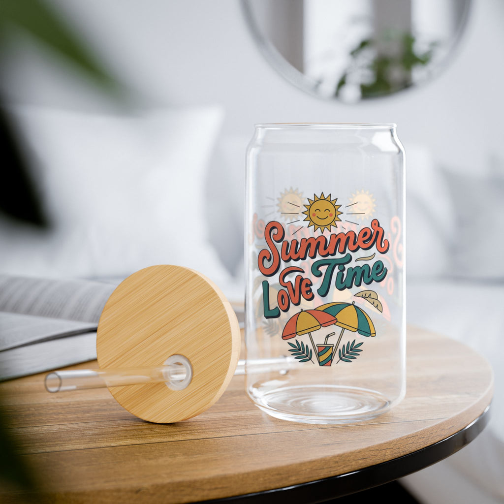 Summer Lovin' Time Sipper Glass | 16oz