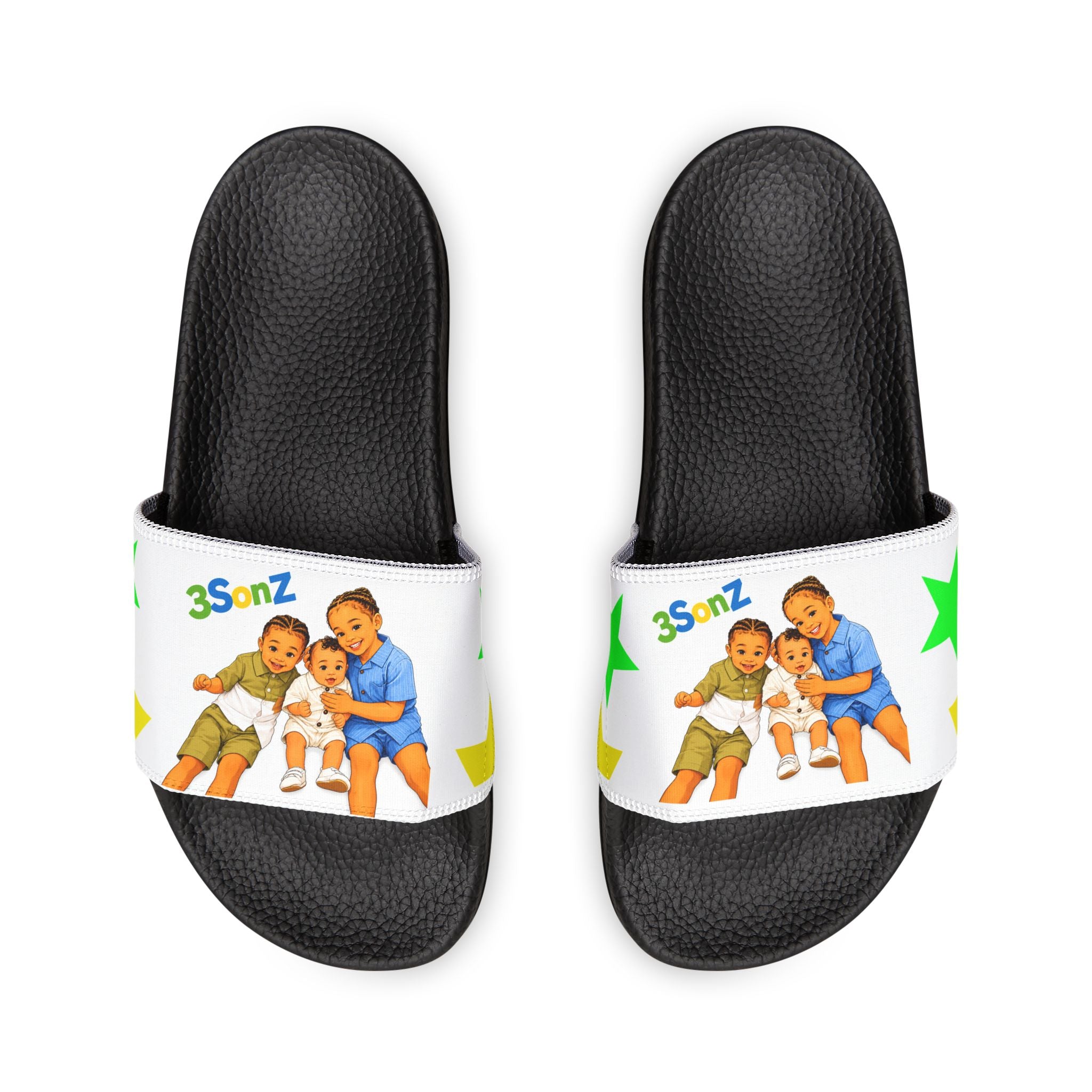kids Sibling Characters Slides | Youth Sandals