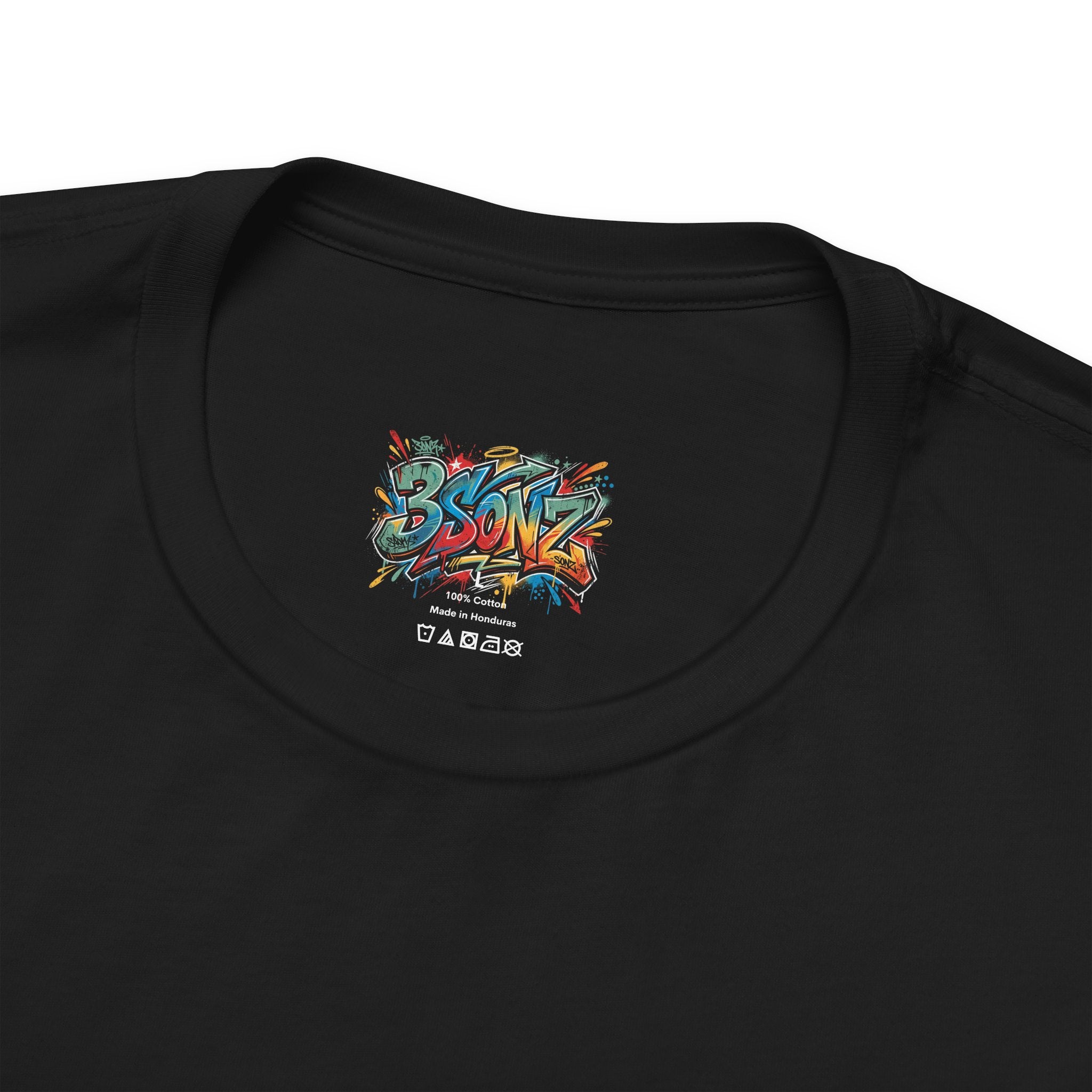 3Sonz Kids Illustration Tee | Siblings Cartoon Portrait T-Shirt