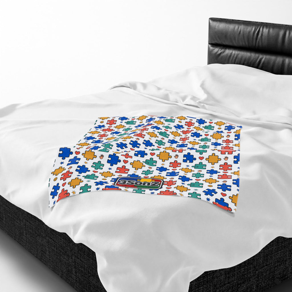 3SonZ Autism Line blanket