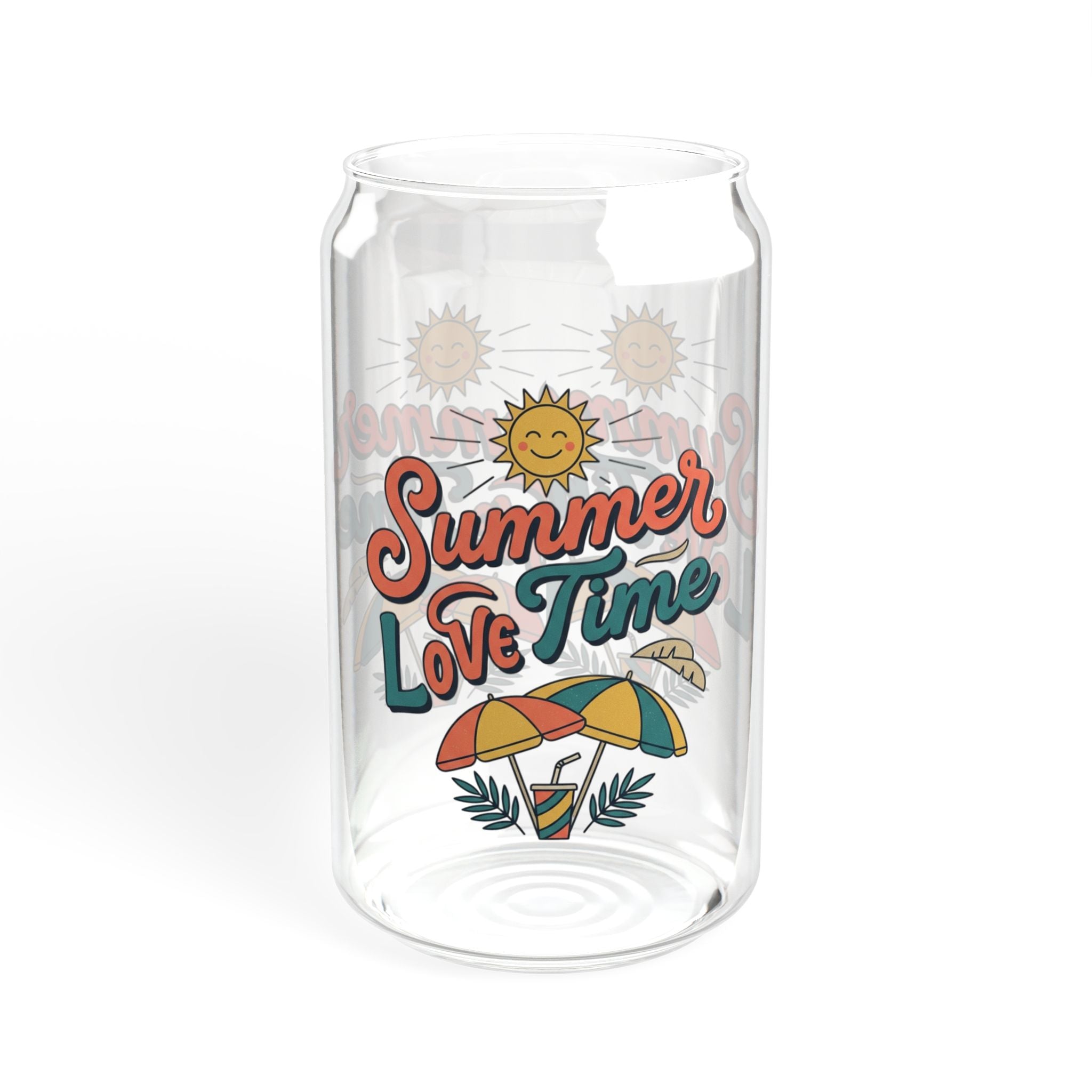 Summer Lovin' Time Sipper Glass | 16oz