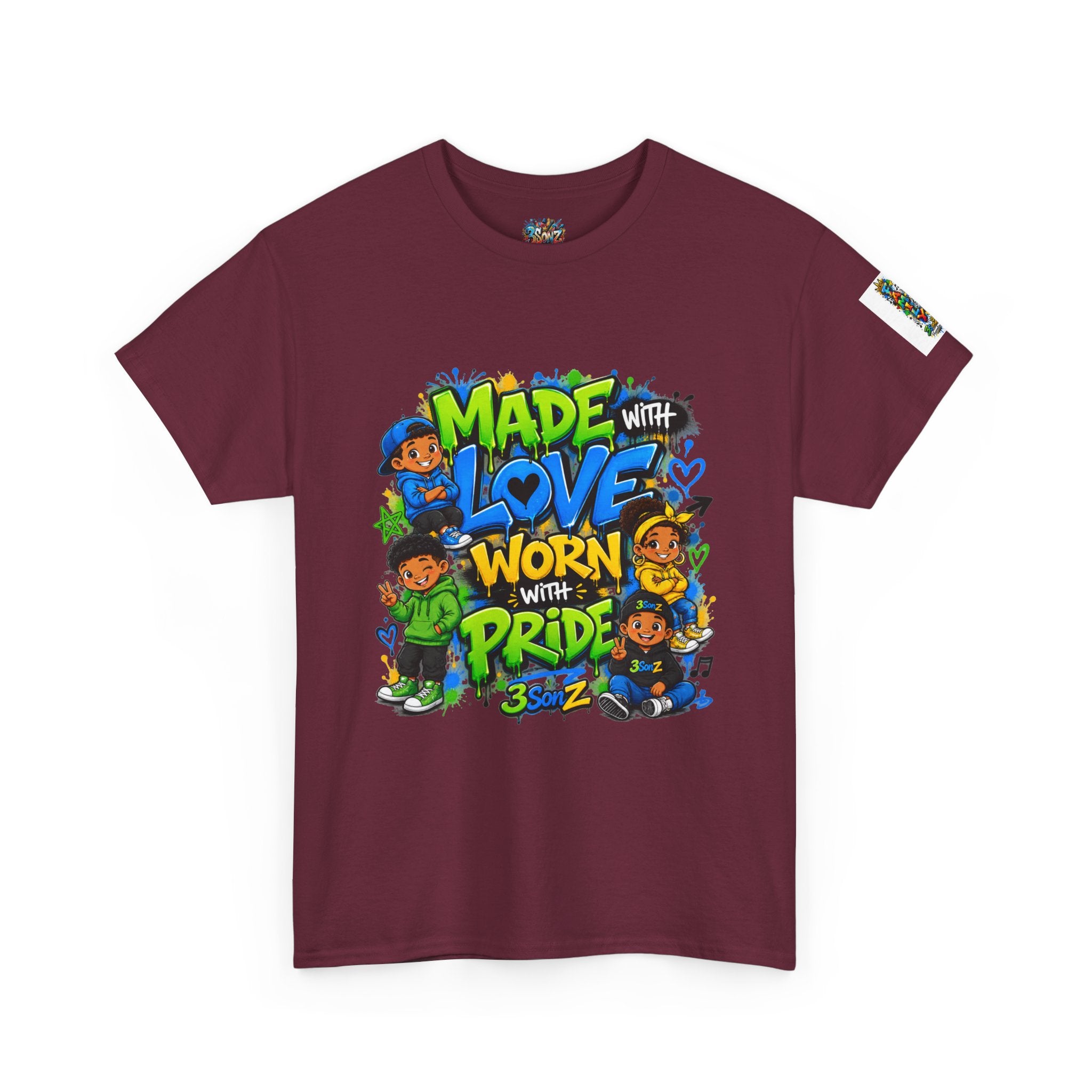 Made With Love Worn With Pride T-Shirt