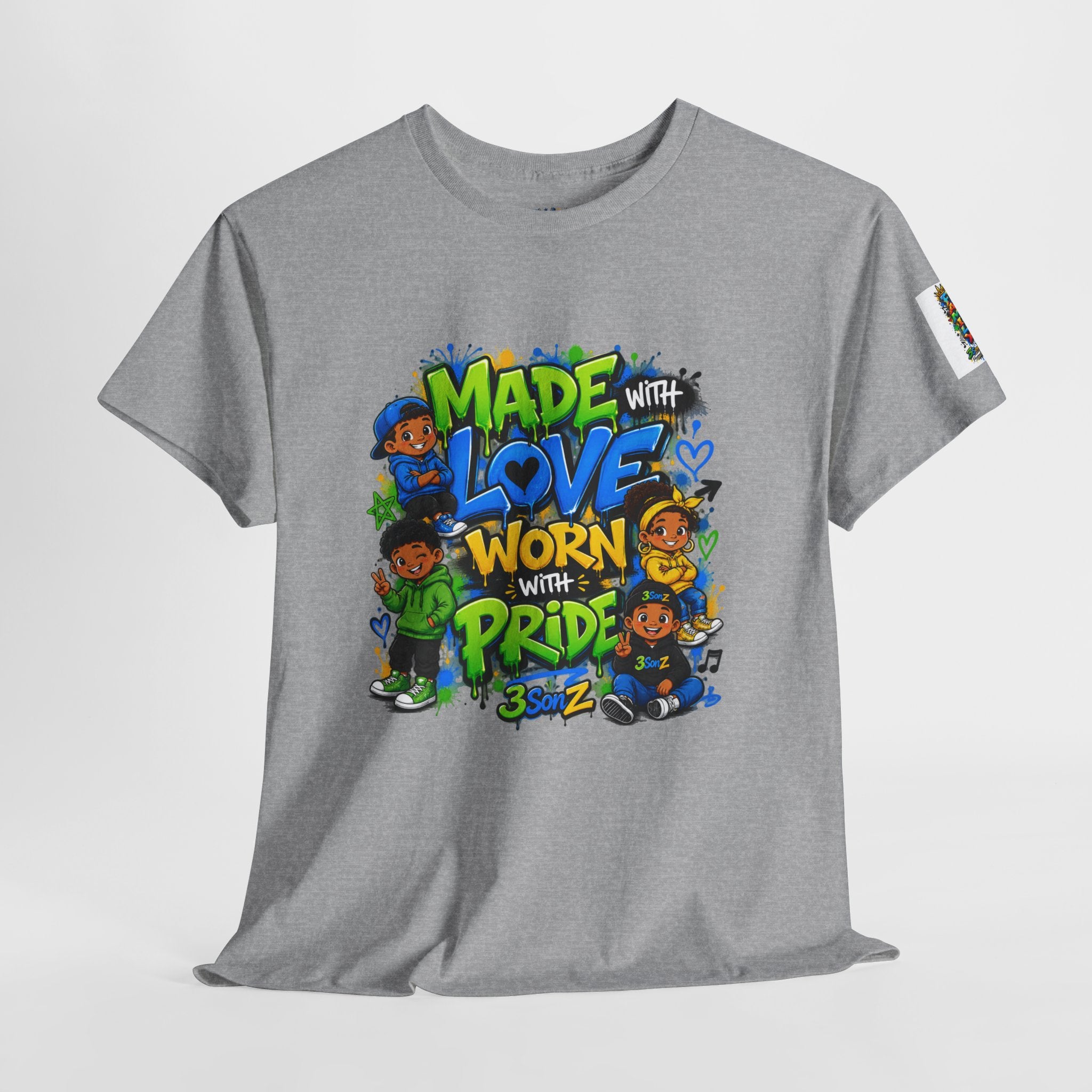 Made With Love Worn With Pride T-Shirt