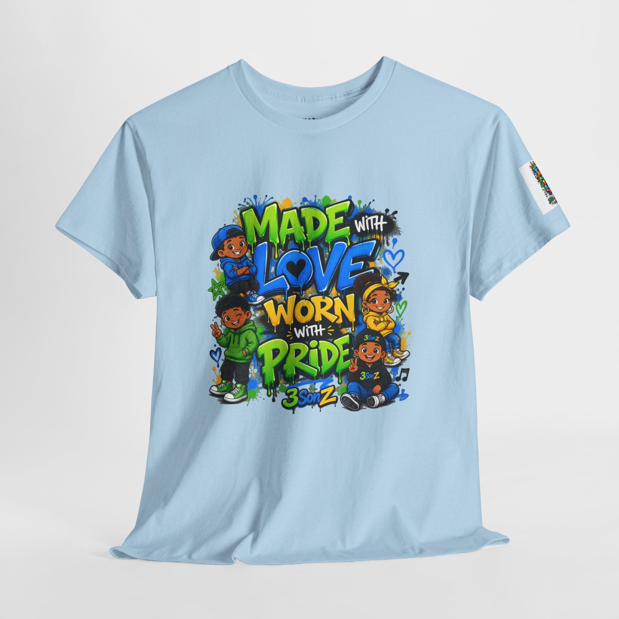 Made With Love Worn With Pride T-Shirt