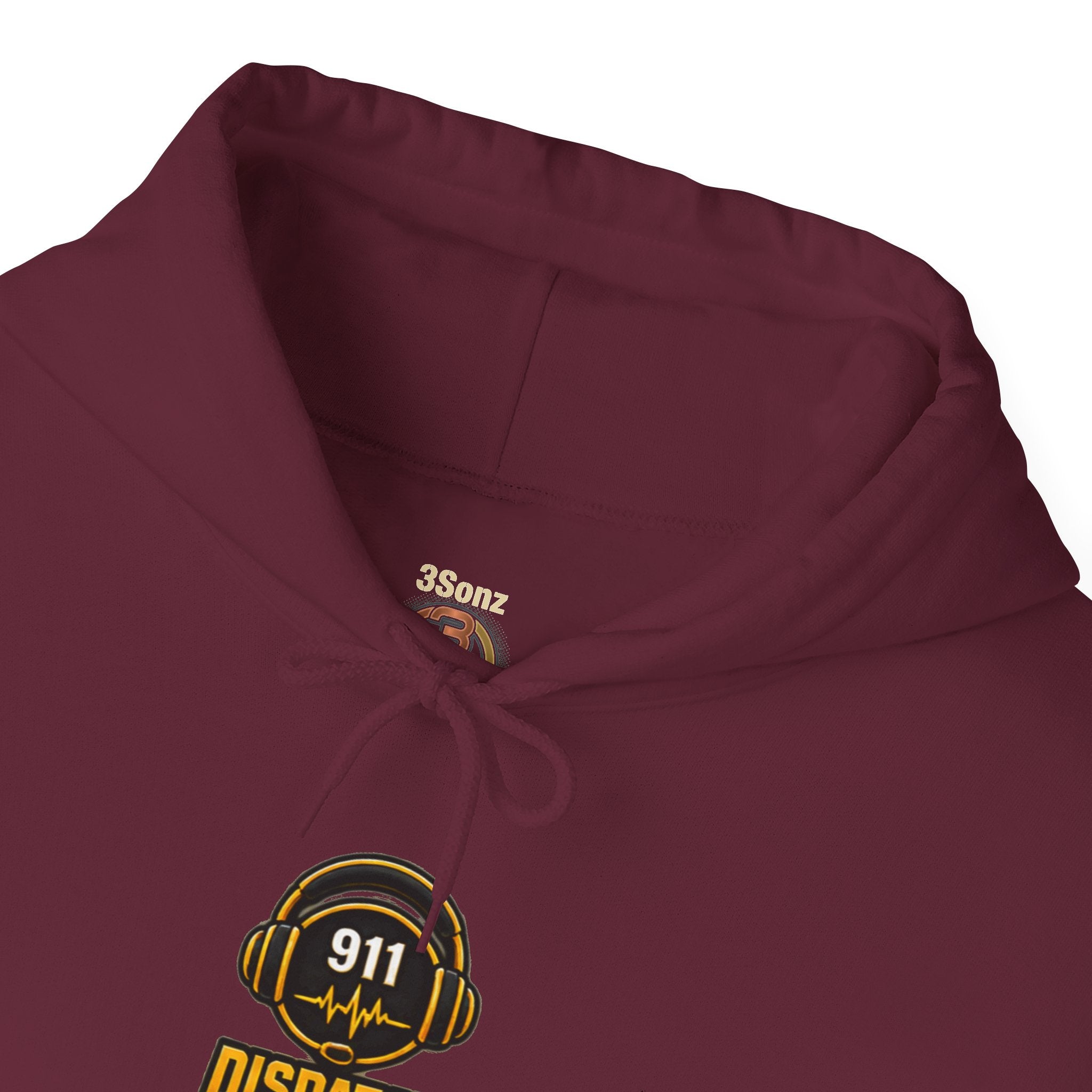 911 Dispatch Badge Hoodie | Weve Got Each Others Back Emergency Services Pullover