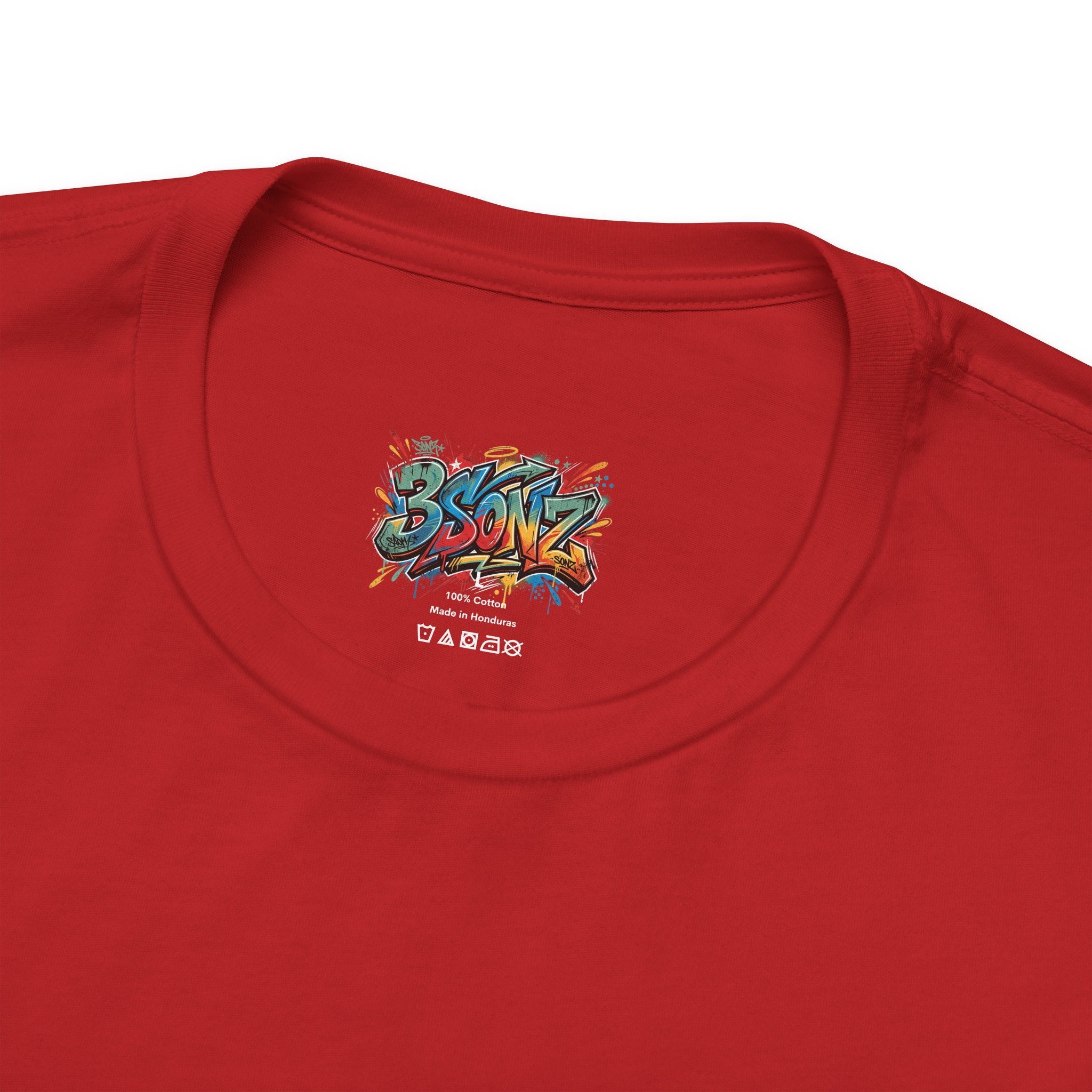 3Sonz Kids Illustration Tee | Siblings Cartoon Portrait T-Shirt