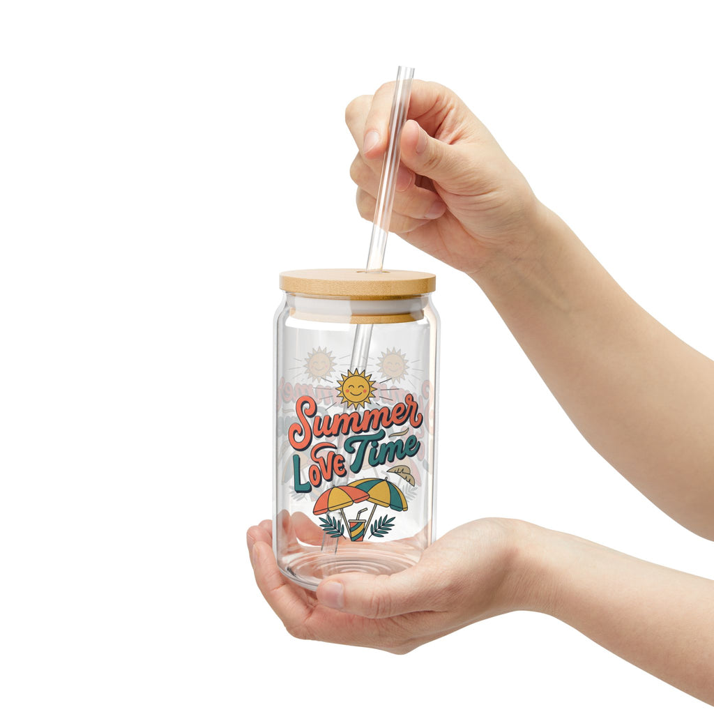 Summer Lovin' Time Sipper Glass | 16oz