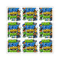 Made With Love, Worn With Pride Kiss-Cut Sticker Sheet