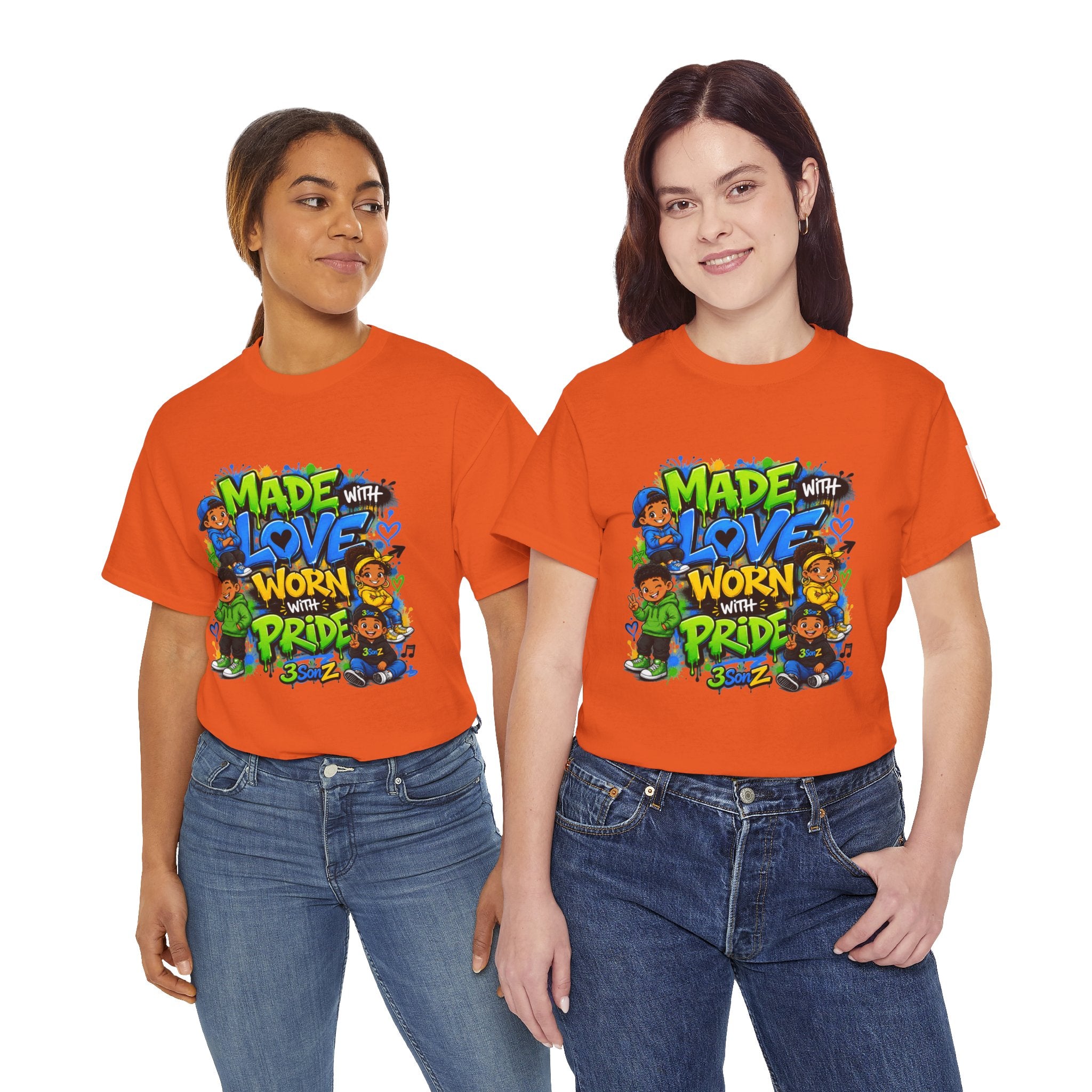 Made With Love Worn With Pride T-Shirt