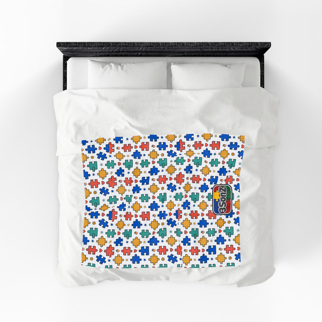 3SonZ Autism Line blanket