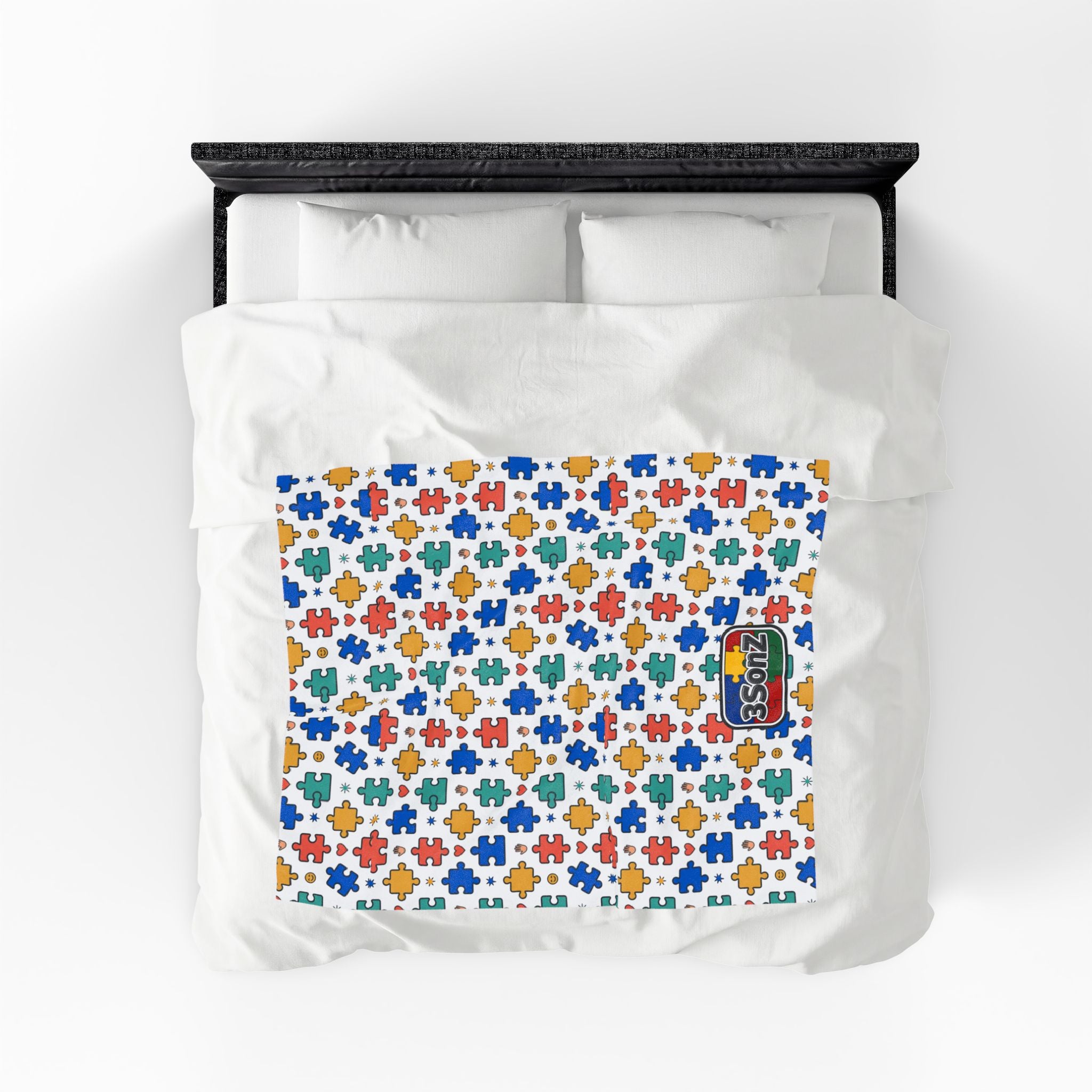 3SonZ Autism Line blanket