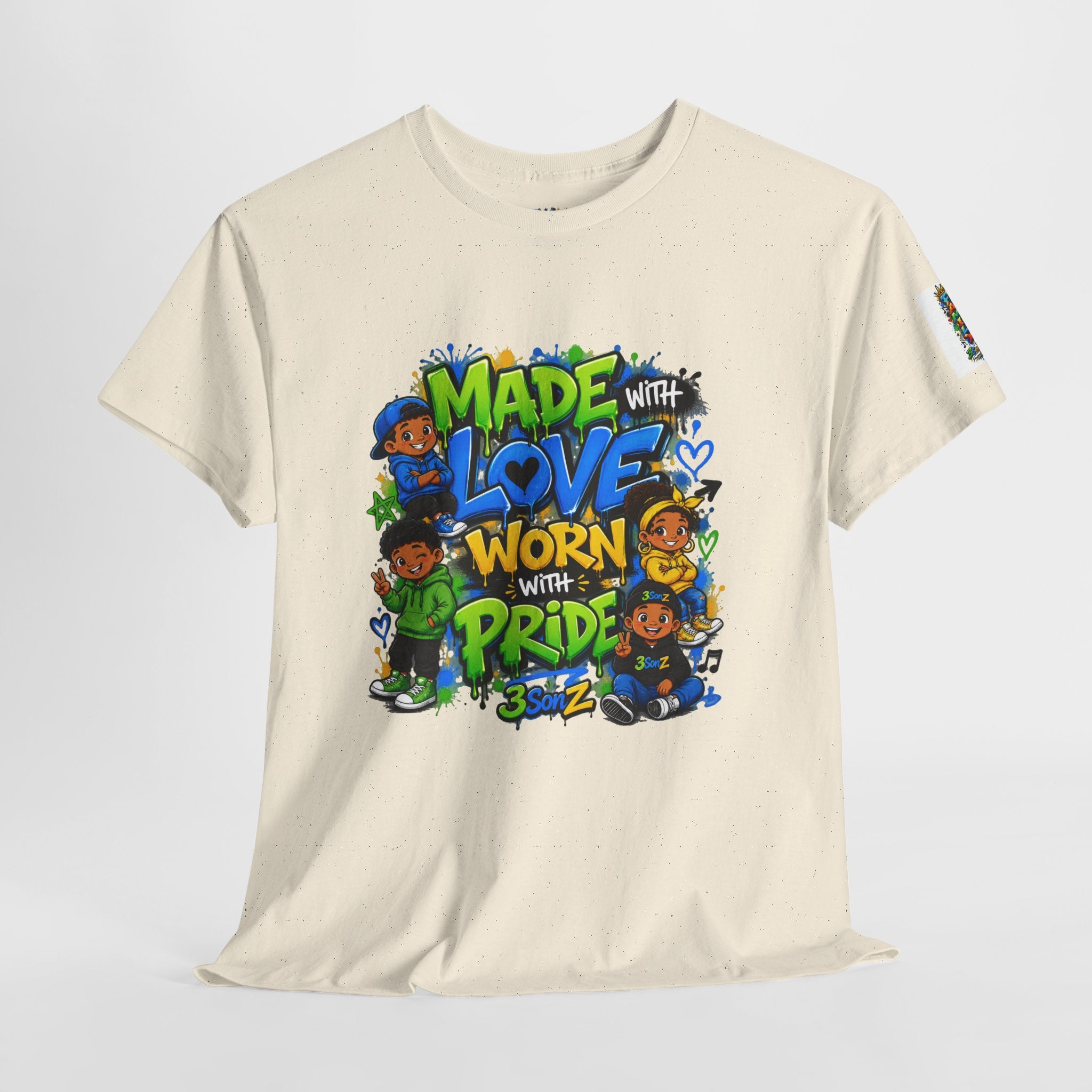 Made With Love Worn With Pride T-Shirt