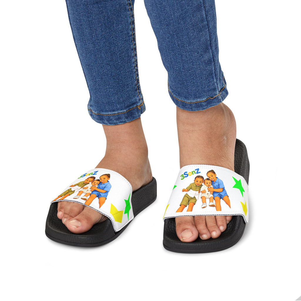 kids Sibling Characters Slides | Youth Sandals