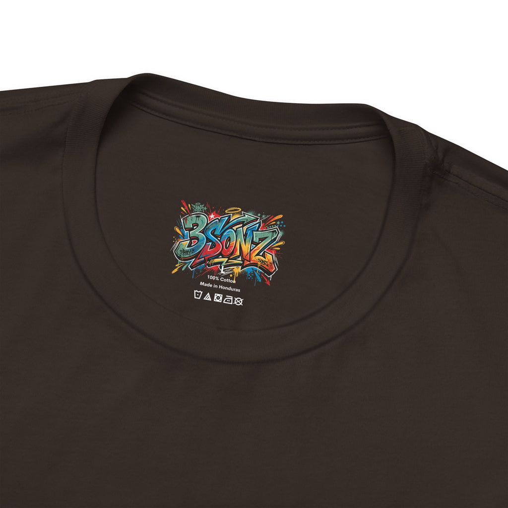 3Sonz Kids Illustration Tee | Siblings Cartoon Portrait T-Shirt