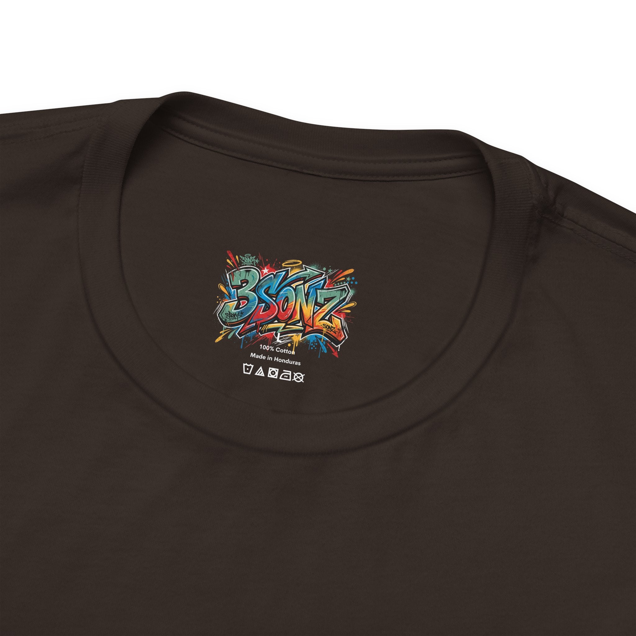 3Sonz Kids Illustration Tee | Siblings Cartoon Portrait T-Shirt