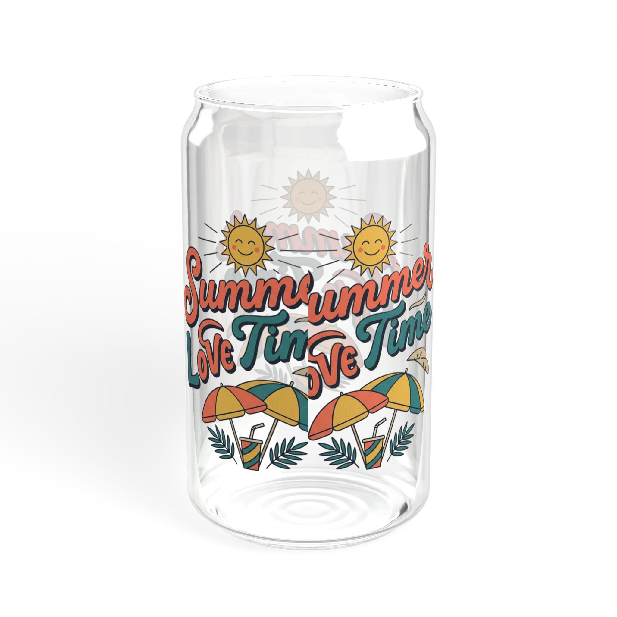 Summer Lovin' Time Sipper Glass | 16oz