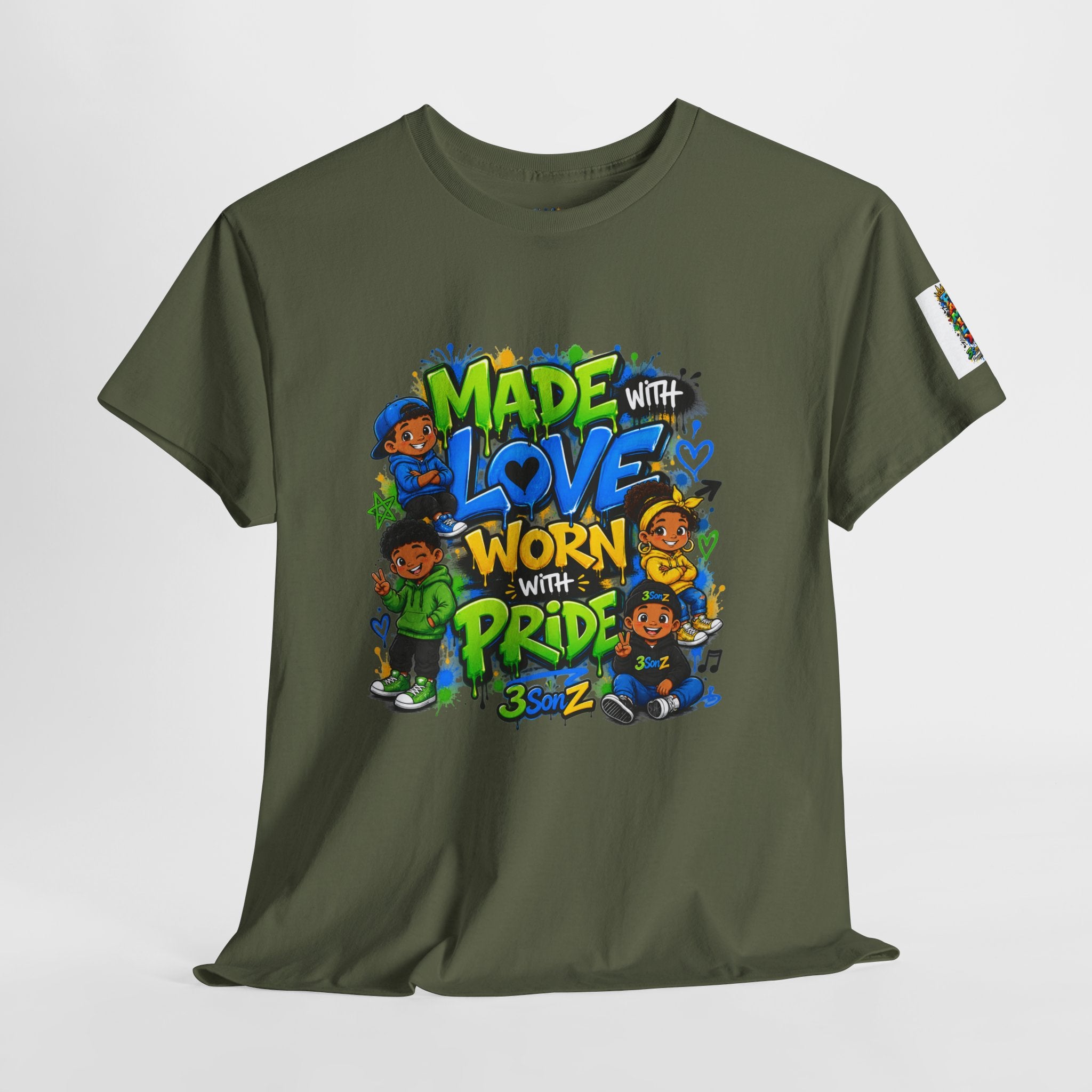 Made With Love Worn With Pride T-Shirt