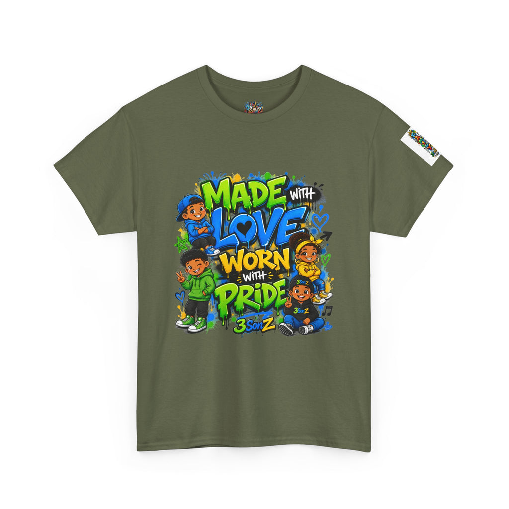 Made With Love Worn With Pride T-Shirt
