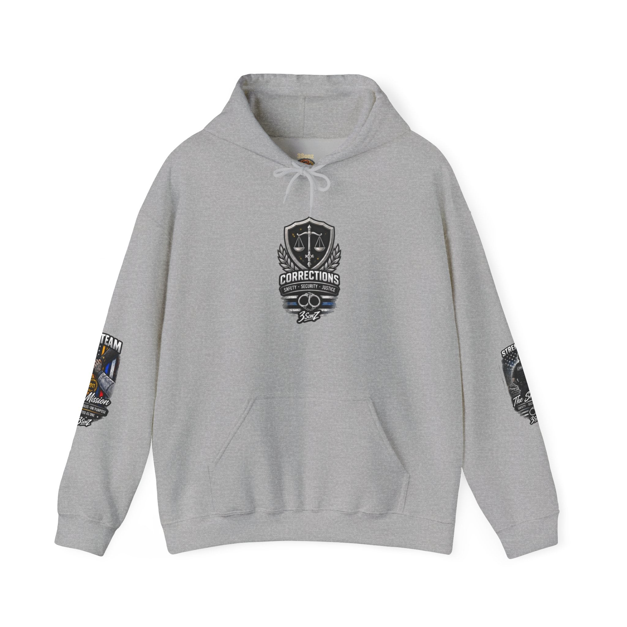 Corrections Department Shield Hoodie