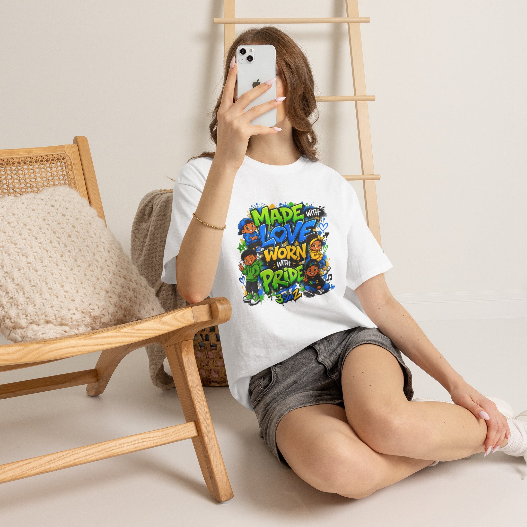 Made With Love Worn With Pride T-Shirt