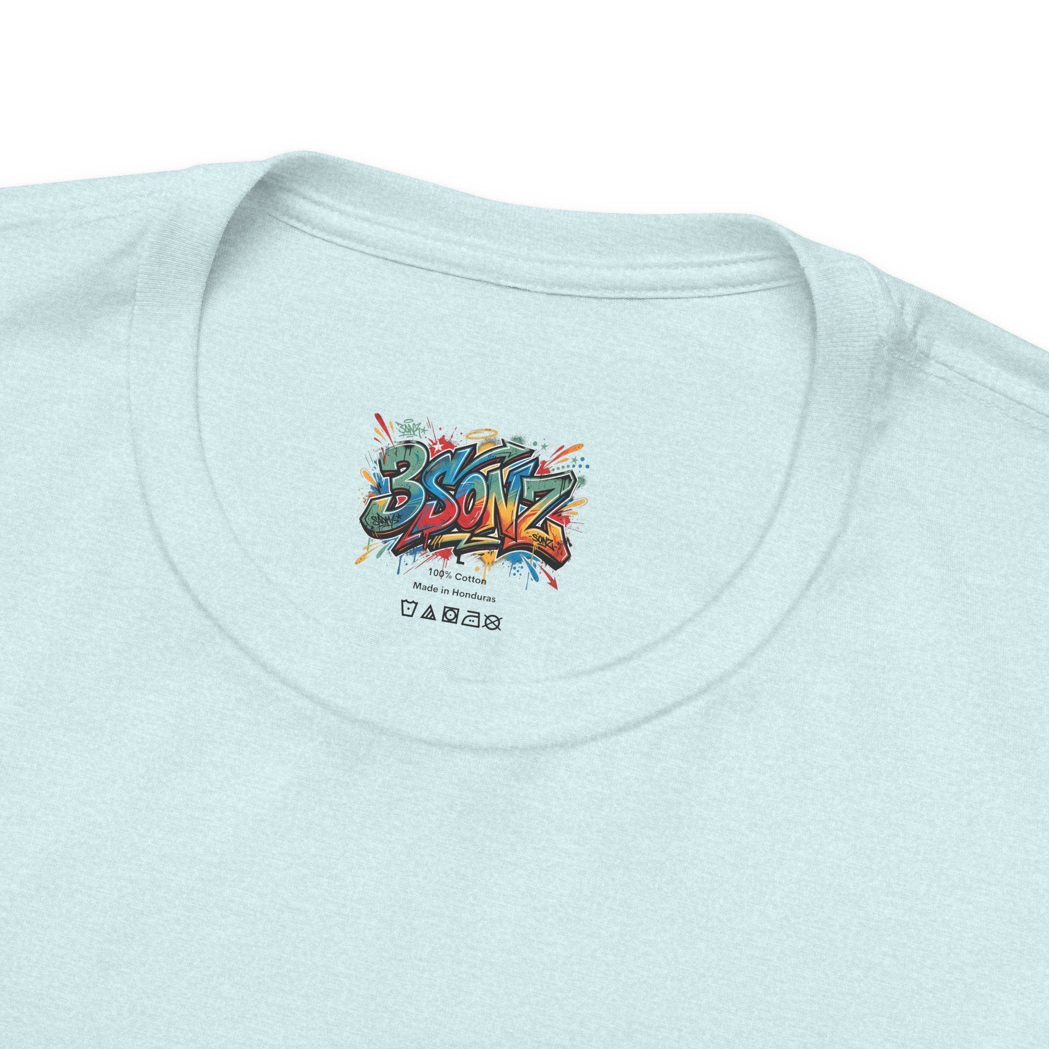 3Sonz Kids Illustration Tee | Siblings Cartoon Portrait T-Shirt