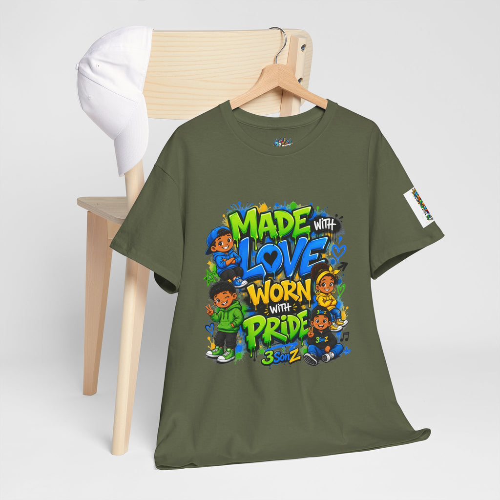Made With Love Worn With Pride T-Shirt