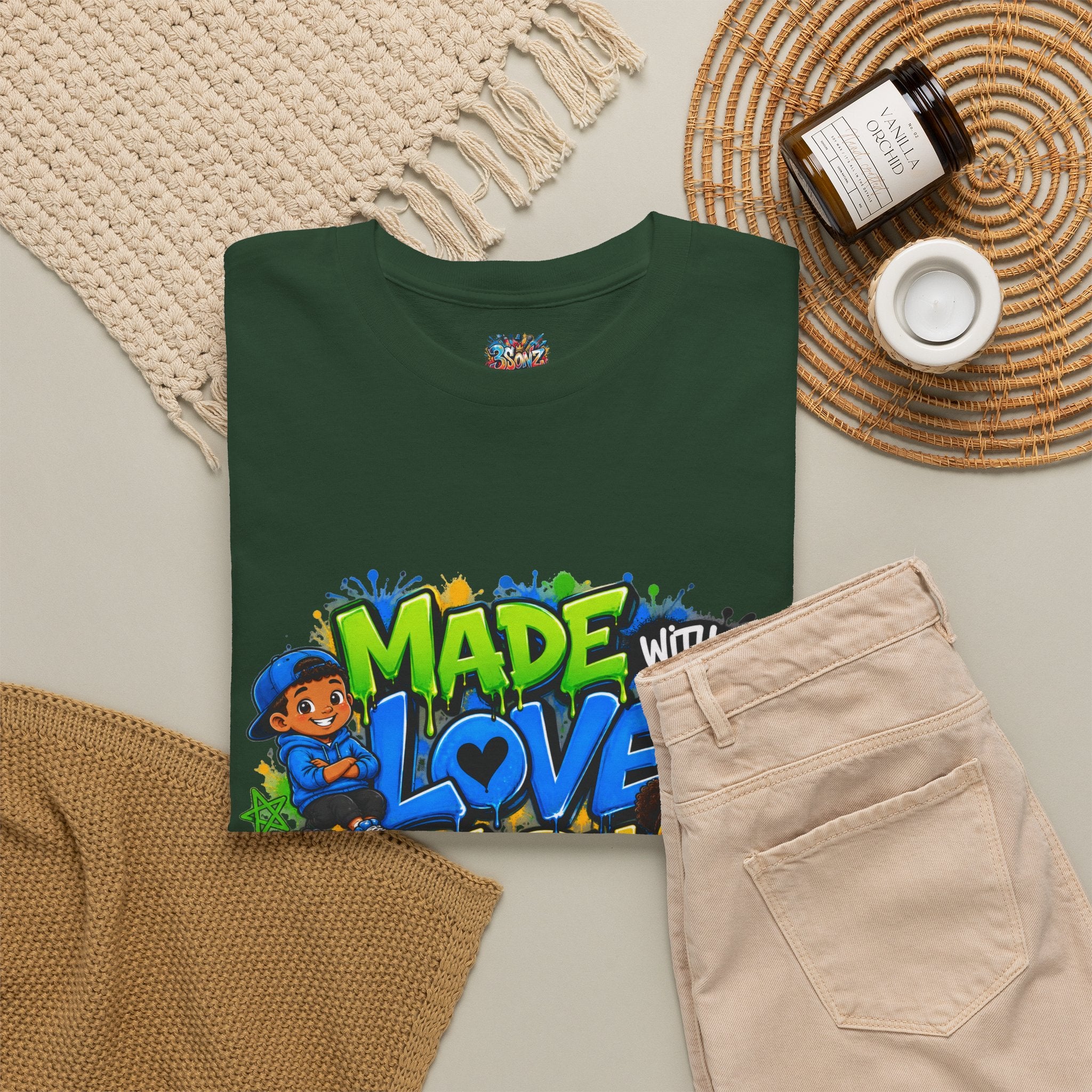 Made With Love Worn With Pride T-Shirt