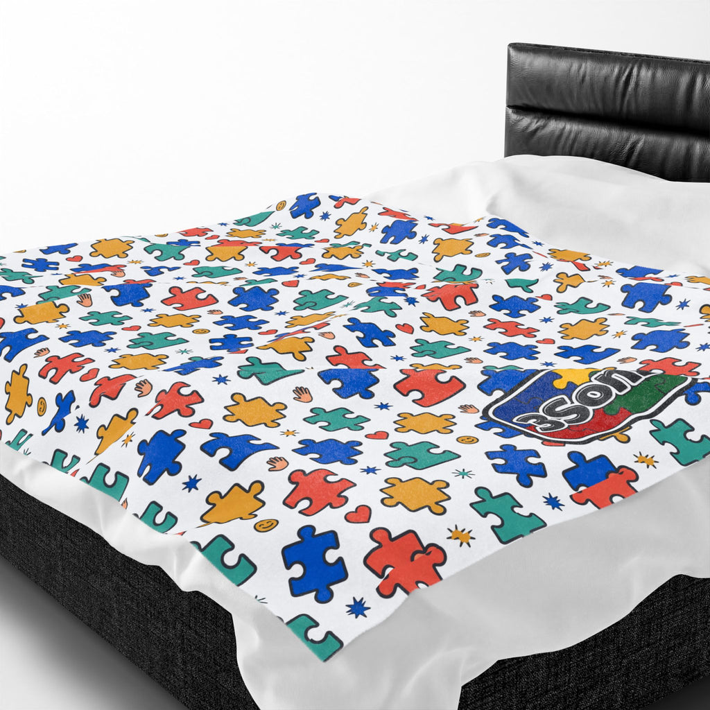 3SonZ Autism Line blanket