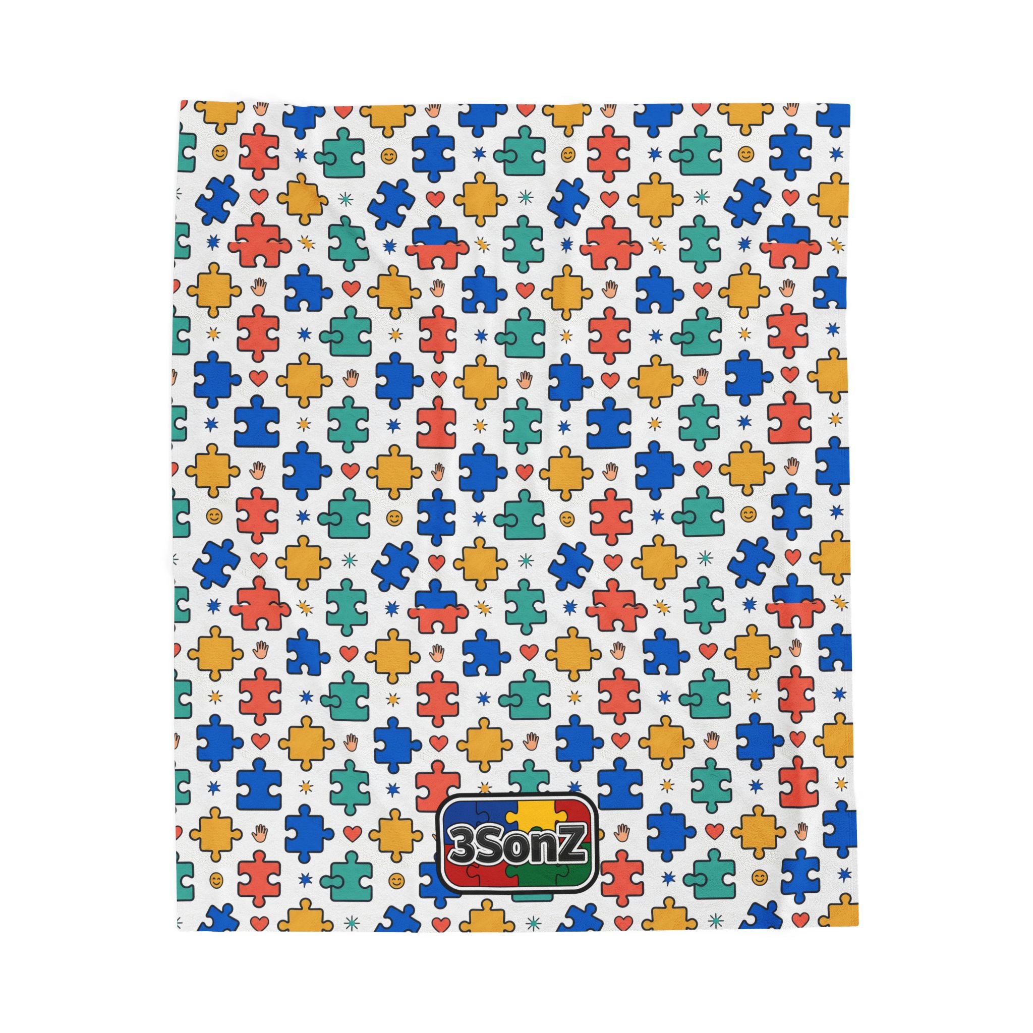 3SonZ Autism Line blanket