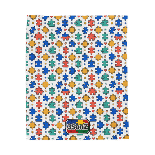 3SonZ Autism Line blanket