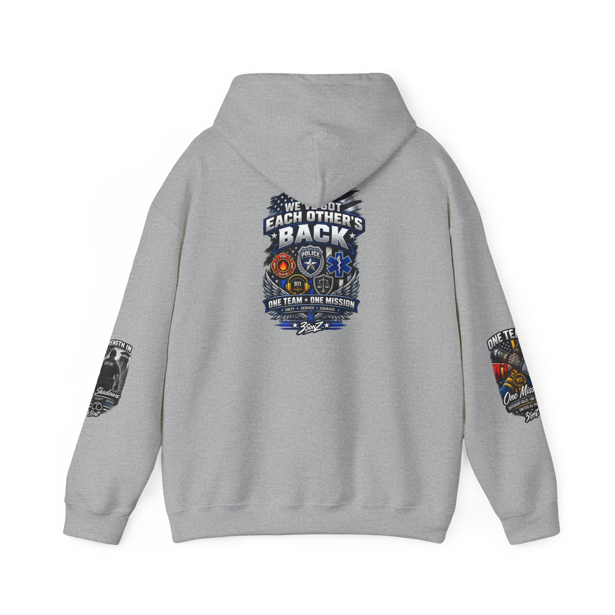 Corrections Department Shield Hoodie