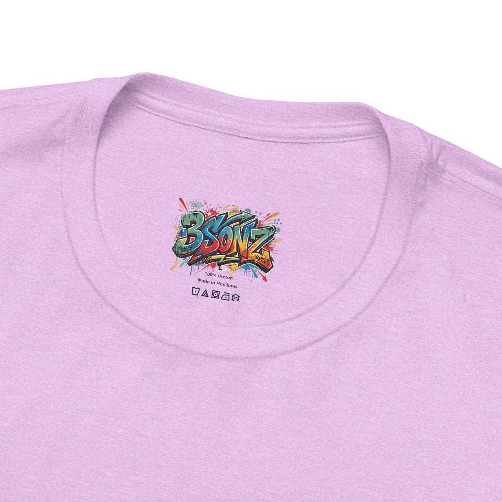 3Sonz Kids Illustration Tee | Siblings Cartoon Portrait T-Shirt
