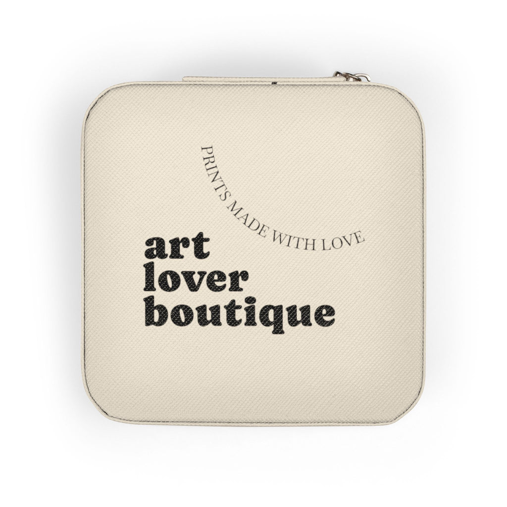 art lover boutique Jewelry Travel Case | Compact Jewelry Organizer, Ring & Earring Storage