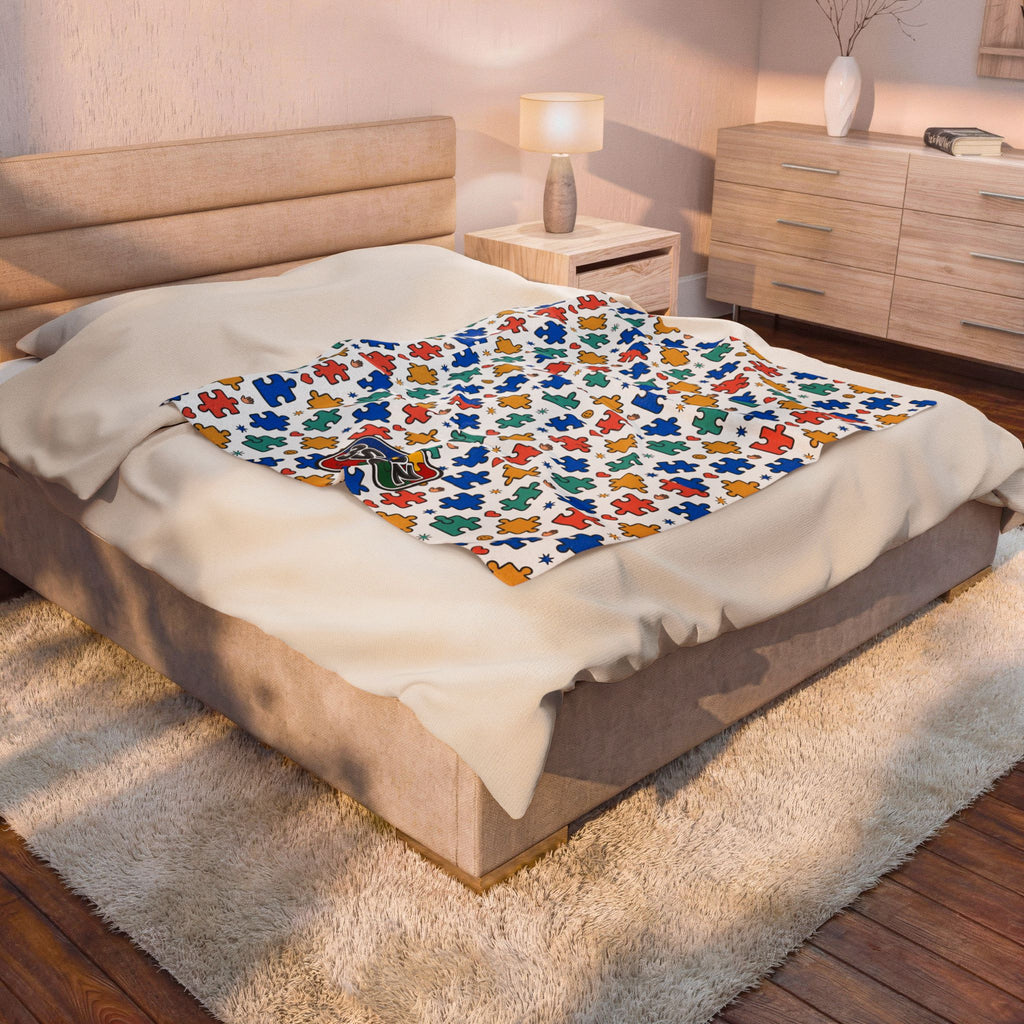 3SonZ Autism Line blanket