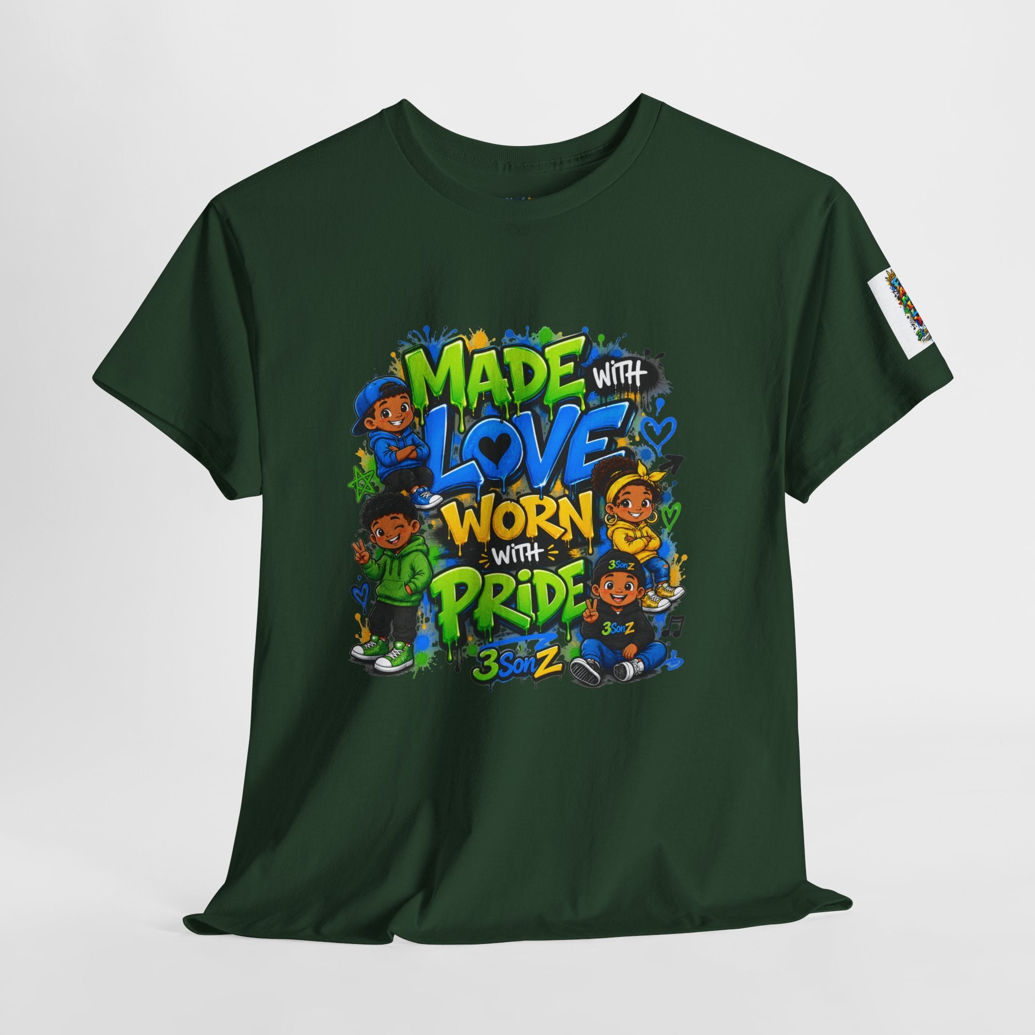 Made With Love Worn With Pride T-Shirt