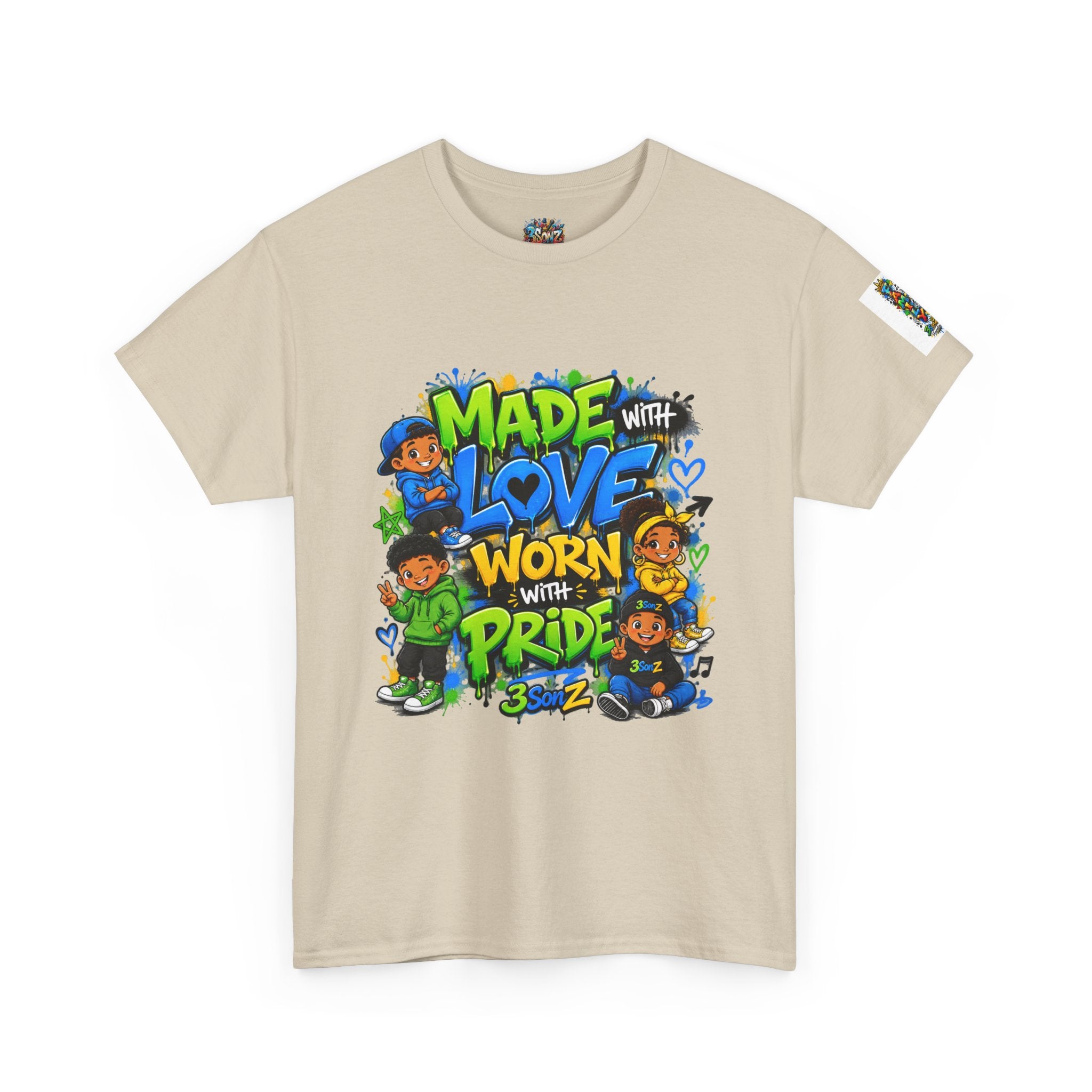 Made With Love Worn With Pride T-Shirt