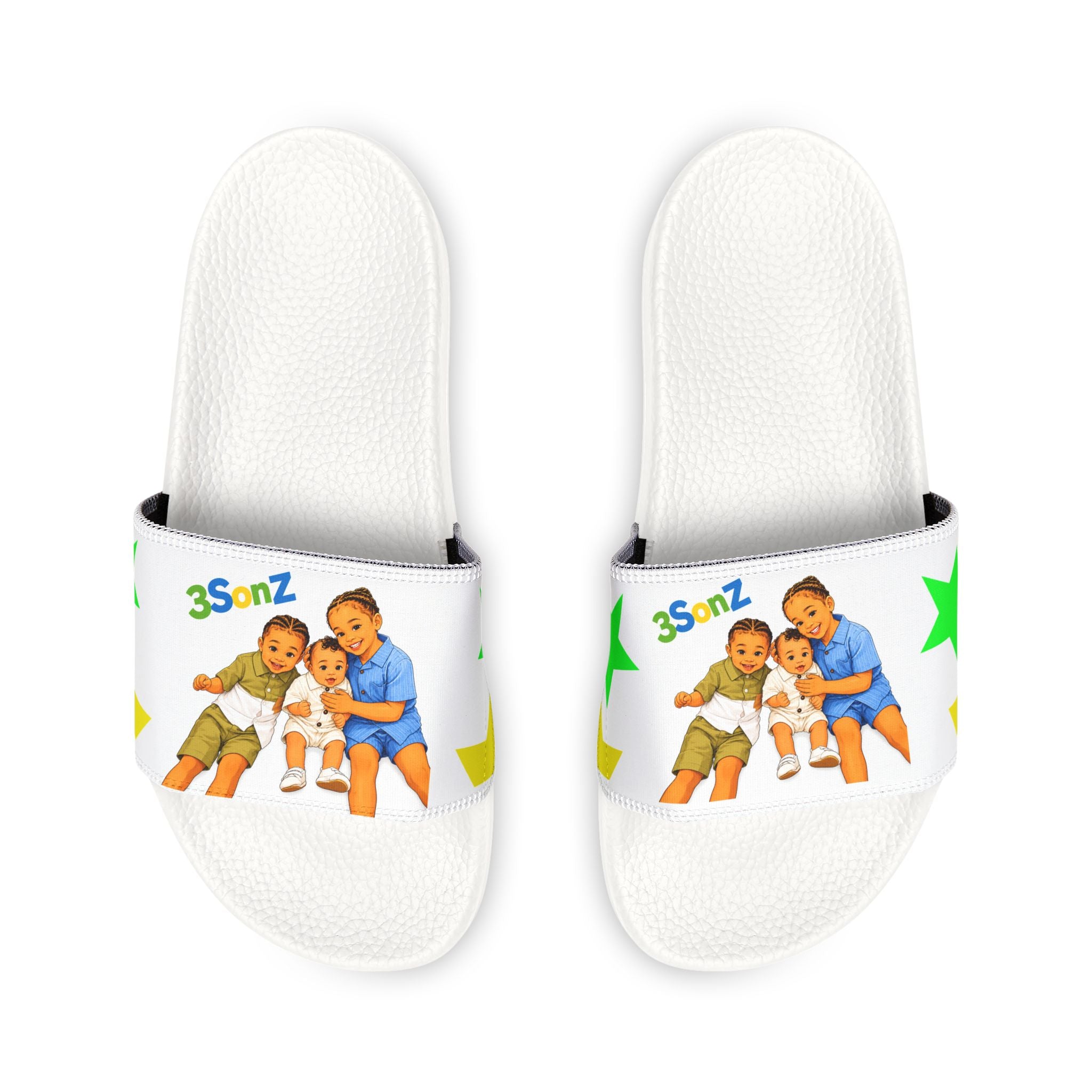kids Sibling Characters Slides | Youth Sandals