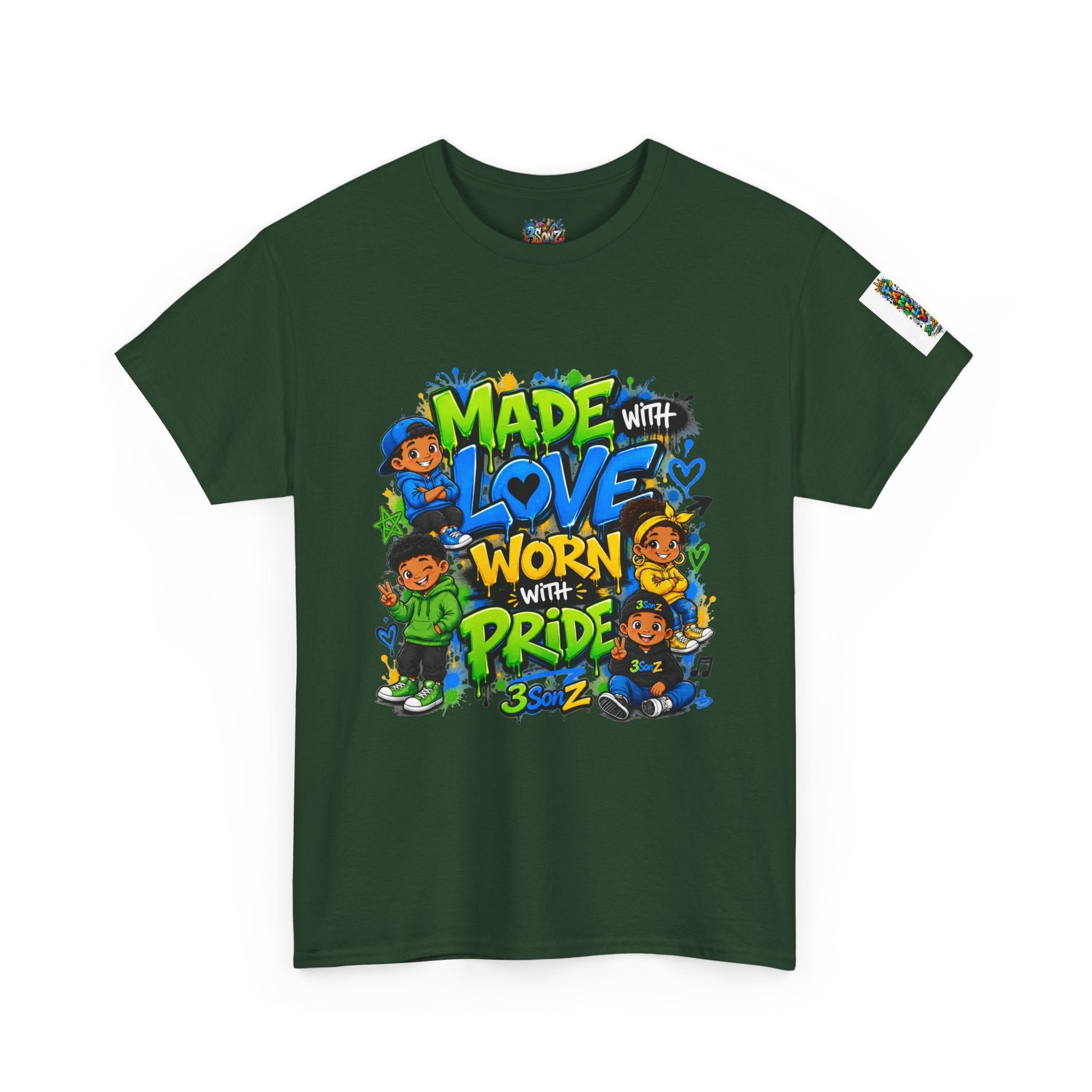 Made With Love Worn With Pride T-Shirt