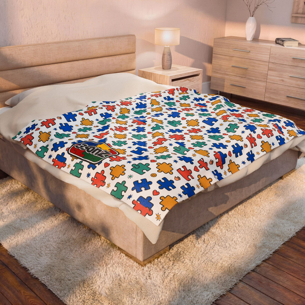 3SonZ Autism Line blanket