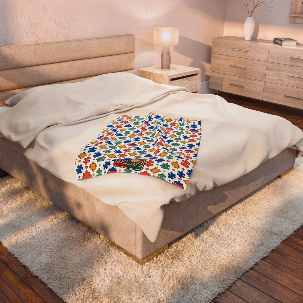 3SonZ Autism Line blanket