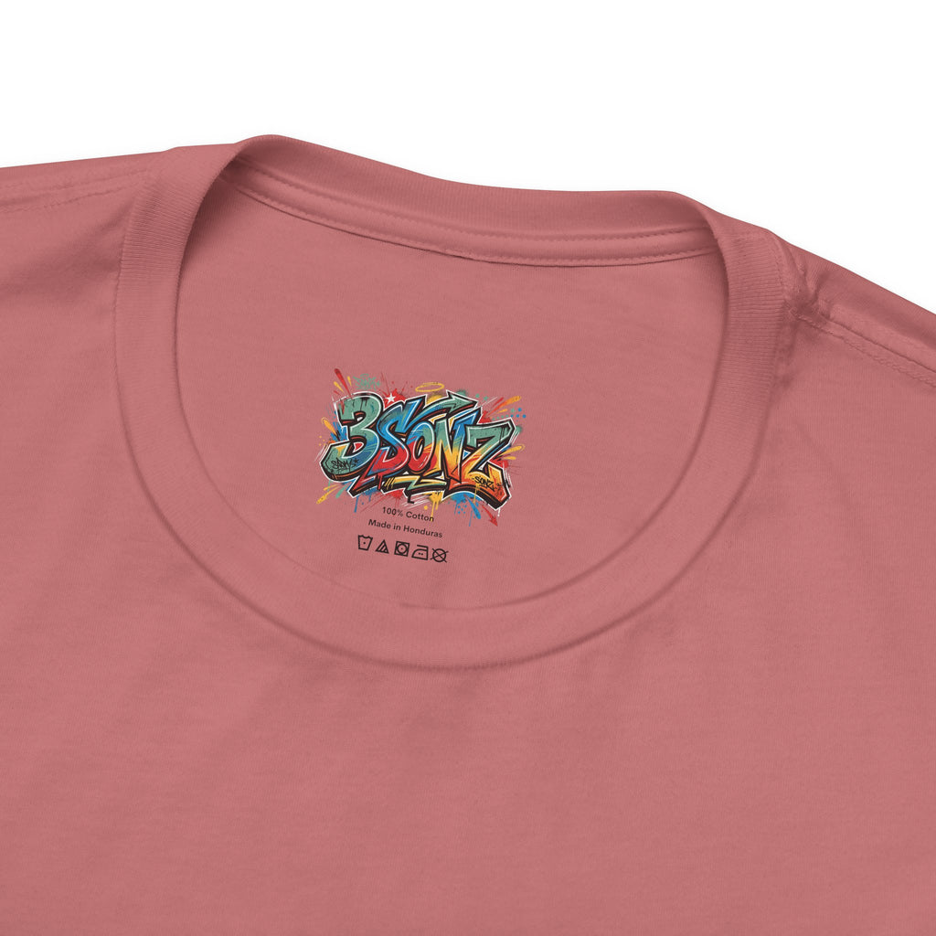 3Sonz Kids Illustration Tee | Siblings Cartoon Portrait T-Shirt