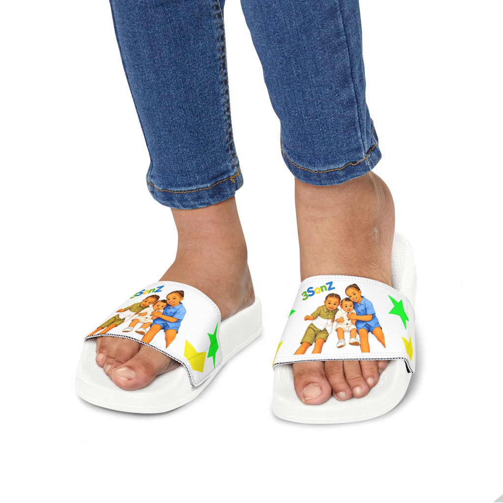 kids Sibling Characters Slides | Youth Sandals