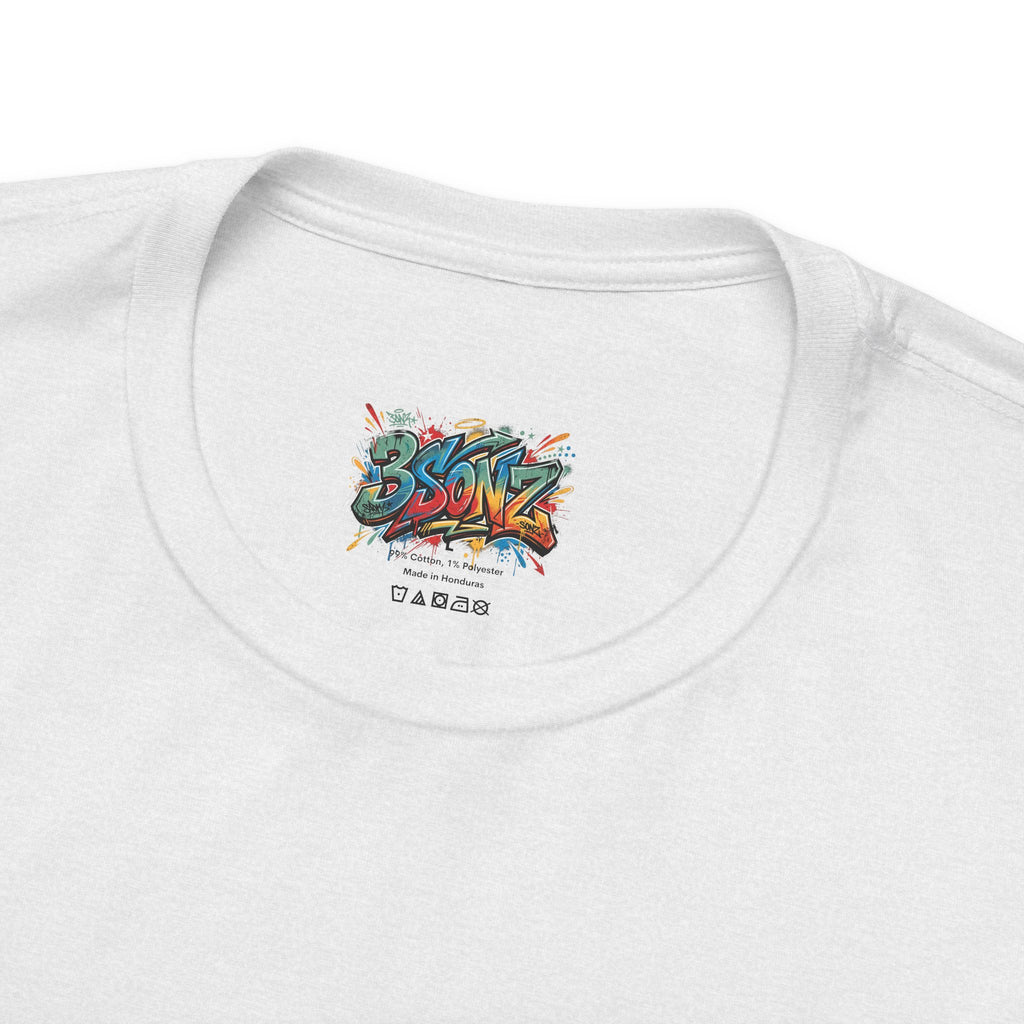 3Sonz Kids Illustration Tee | Siblings Cartoon Portrait T-Shirt